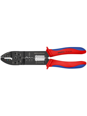 Knipex - 97 32 240 - Crimp pliers Insulated terminals, cable connectors 300 g 0.5...6.0 mm2, 97 32 240, Knipex