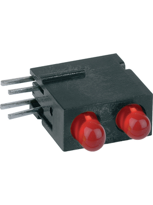 Mentor - 1801.1131 - PCB LED 3 mm round red/red standard, 1801.1131, Mentor