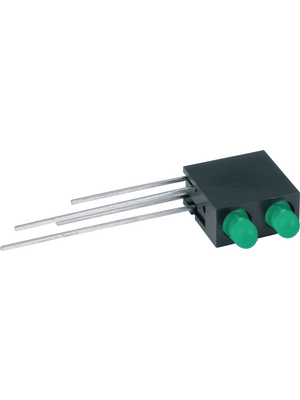 Mentor - 1900.5000 - PCB LED 3 mm round green/green, 1900.5000, Mentor