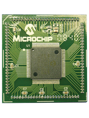 Microchip - MA330013 - dsPIC33FJ256MC710 Plug In Module - dsPIC33FJ256MC710, MA330013, Microchip