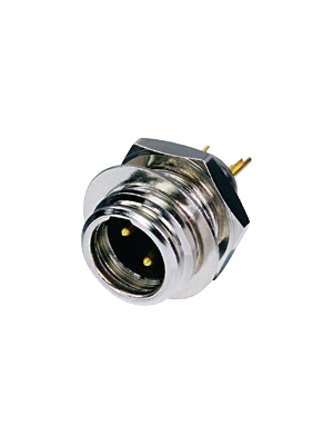 Rean - RT3MP - Mini XLR, Receptacle 3 N/A Soldering Connection nickel-plated, RT3MP, Rean