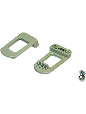 RND Components - RND 455-00483 - Belt Clip ABS grey, RND 455-00483, RND Components