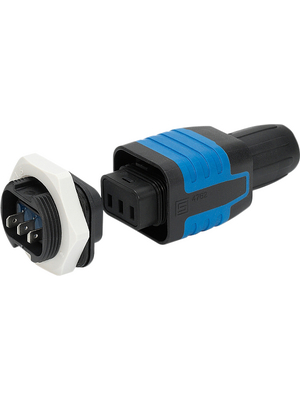 Schurter - 4312.0006 - IEC Cable Connector Set, N/A, black, 4312.0006, Schurter