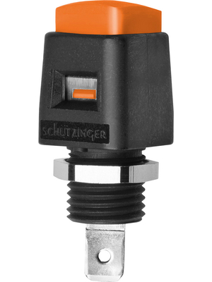 Schtzinger - ESD 498 OR - Quick-release terminal ? 4 mm orange, ESD 498 OR, Schtzinger