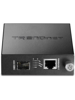 Trendnet - TFC-1000MGA - Converter, RJ-45 10/100/1000 Base-T-SFP Slot, TFC-1000MGA, Trendnet