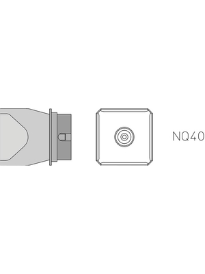 Weller - NQ40 - Quad nozzle, NQ40, Weller