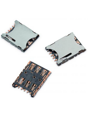 Wrth Elektronik - 693043020611 - Memory Card Connector WR-CRD N/A Push / Push, 693043020611, Wrth Elektronik