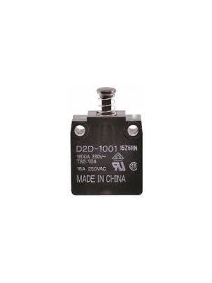 Omron Electronic Components - D2D-1001 BY OMZ - Door interlock switch 16 A Plunger N/A 1 make contact (NO), D2D-1001 BY OMZ, Omron Electronic Components