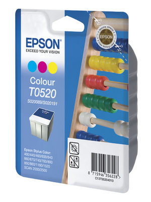 Epson - C13T05204010 - Ink T052 multicoloured, C13T05204010, Epson