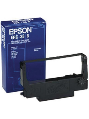Epson - C43S015374 - Colour ribbon Nylon ERC38 black, C43S015374, Epson