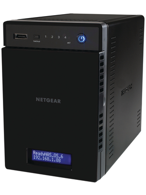 Netgear - RN10400-100EUS - ReadyNAS 104 (diskless), RN10400-100EUS, Netgear