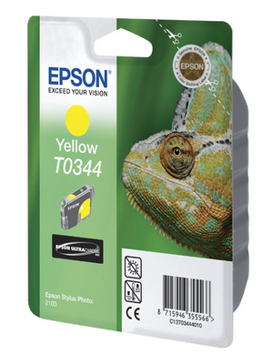 Epson - C13T03444010 - Ink T0344 yellow, C13T03444010, Epson