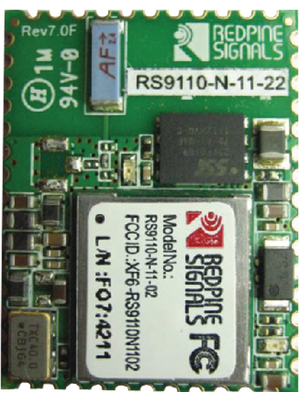 Redpine Signals - RS9110-N-11-22-05 - WLAN module 802.11n/g/b, RS9110-N-11-22-05, Redpine Signals