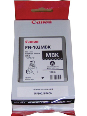 Canon Inc - PFI-102MB - Ink PFI-102MBK black matt, PFI-102MB, Canon Inc