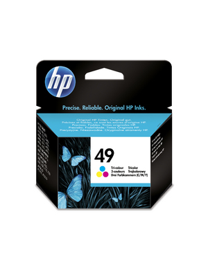 Hewlett Packard (DAT) - 51649AE - Ink 49 multicoloured, 51649AE, Hewlett Packard (DAT)