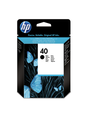 Hewlett Packard (DAT) - 51640AE - Ink 40 black, 51640AE, Hewlett Packard (DAT)