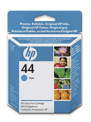 Hewlett Packard (DAT) - 51644CE - Ink 44 Cyan, 51644CE, Hewlett Packard (DAT)