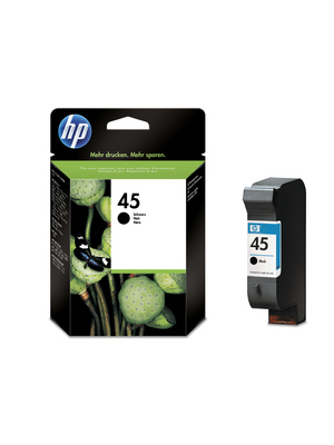 Hewlett Packard (DAT) - 51645AE - Ink 45 black, 51645AE, Hewlett Packard (DAT)