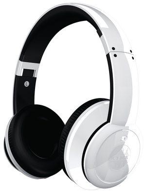 ICY BOX - IB-HPH2-WH - BigCityVibes stereo headphones white, IB-HPH2-WH, ICY BOX