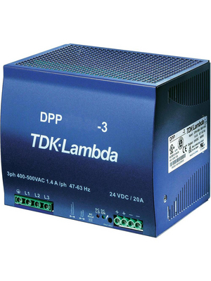 TDK-Lambda - DPP-480-24-3 - Switched-mode power supply / 20 A, DPP-480-24-3, TDK-Lambda