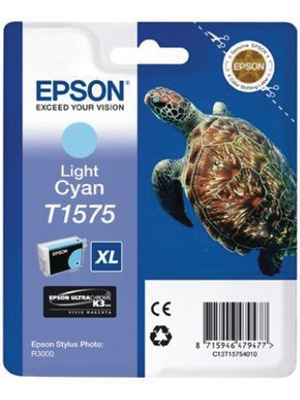 Epson - T157540 - Ink T1575 light cyan, T157540, Epson