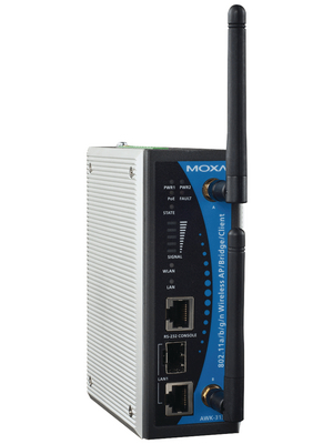 Moxa - AWK-3131-EU - Access point, RJ45 -25 to 60 C 802.11n/a/g/b, AWK-3131-EU, Moxa