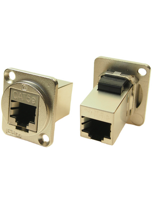 Cliff - CP30220SM - Industrial Ethernet Connector in XLR Housing N/A FT nickel-plated, CP30220SM, Cliff