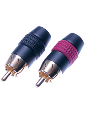 Contrik - NF2CT/2 - Cable plug black red + black PU=Pair (2 pieces), NF2CT/2, Contrik