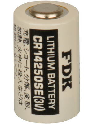FDK - CR14250SE - Photo battery Lithium 3 V 850 mAh, CR14250SE, FDK