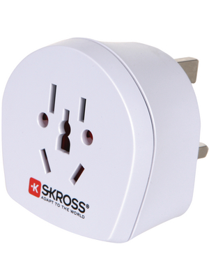 SKross - 1500220 - World to UK travel adapter AU / CN / Type L / CH / USA UK / HK, 1500220, SKross