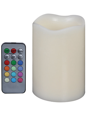 Velleman - XMCL15 - LED wax candle with remote control, XMCL15, Velleman