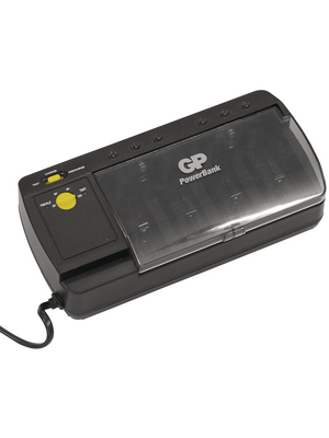 GP Batteries - PB320 - Charger NiMH/NiCd 4  AAA / AA / C / D / 2 x 9 V, PB320, GP Batteries