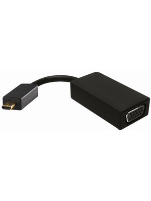 ICY BOX - IB-AC503 - HDMI Micro to VGA Adapter HDMI Micro type D - VGA m C f, IB-AC503, ICY BOX