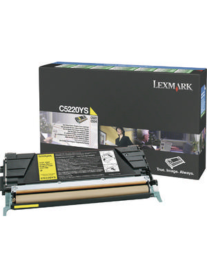 Lexmark - C5220YS - Toner yellow, C5220YS, Lexmark