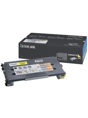 Lexmark - C500H2YG - High Capacity Toner yellow, C500H2YG, Lexmark