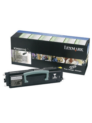 Lexmark - X340H11G - High Capacity Toner black, X340H11G, Lexmark