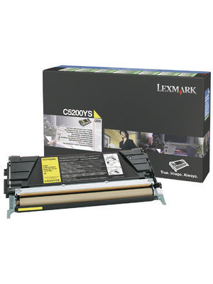 Lexmark - C5200YS - Toner yellow, C5200YS, Lexmark