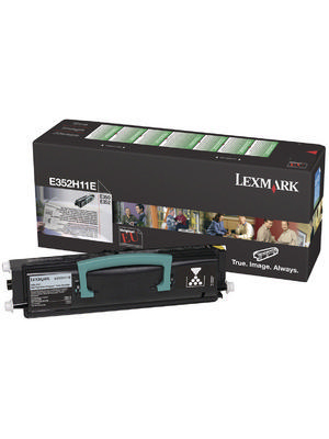 Lexmark - E352H11E - High Capacity Toner black, E352H11E, Lexmark