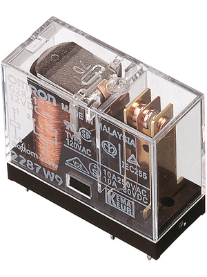 Omron Electronic Components - G2R2A12DC - PCB power relay 12 VDC 530 mW, G2R2A12DC, Omron Electronic Components