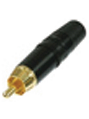 Rean - NYS373-0 - Cinch cable plug black black, NYS373-0, Rean