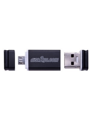 Disk2go - 30006542 - USB Stick link 32 GB black, 30006542, Disk2go