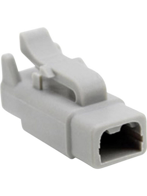 Amphenol - ATM06-2S - Crimp housing Poles 2 Single row / Free hanging/cable mount ATM, ATM06-2S, Amphenol