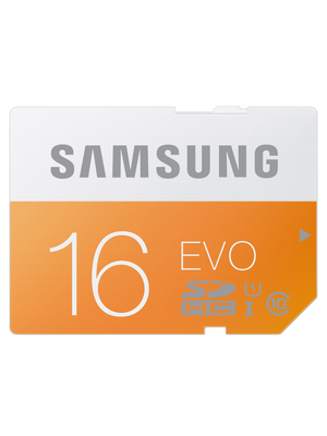 Samsung - MB-SP16D/EU - SDHC Card EVO 16 GB, MB-SP16D/EU, Samsung