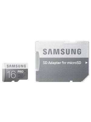 Samsung - MB-MG16DA/EU - microSDHC Card Pro 16 GB, MB-MG16DA/EU, Samsung