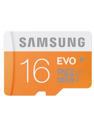 Samsung - MB-MP16D/EU - microSDHC Card EVO 16 GB, MB-MP16D/EU, Samsung