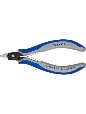 Knipex - 79 52 125 - Side-cutting pliers small bevel, 79 52 125, Knipex