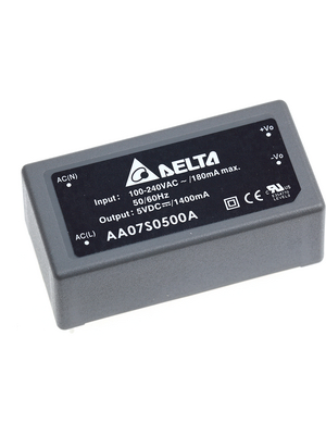 Delta-Electronics - AA07S0300A - Switching power supply 7 W, AA07S0300A, Delta-Electronics