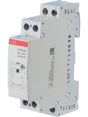ABB - E256-230 - Surge Current Switch, 1 NO / 1 NC, 230 VAC / 115 VDC, E256-230, ABB