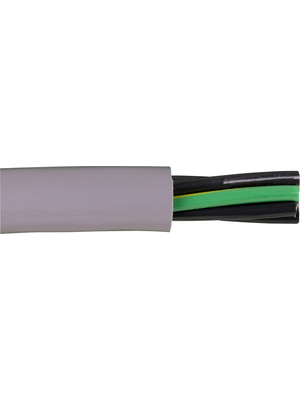 Alpha Wire - 80024 SL005 - Control Cable 7 x 0.52 mm2 unshielded Stranded tin-plated copper wire grey, 80024 SL005, Alpha Wire