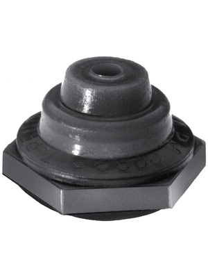 APM Hexseal - N-5032B - Sealing boot 1/4-40 NS 4.57 x 6.35 mm grey, N-5032B, APM Hexseal